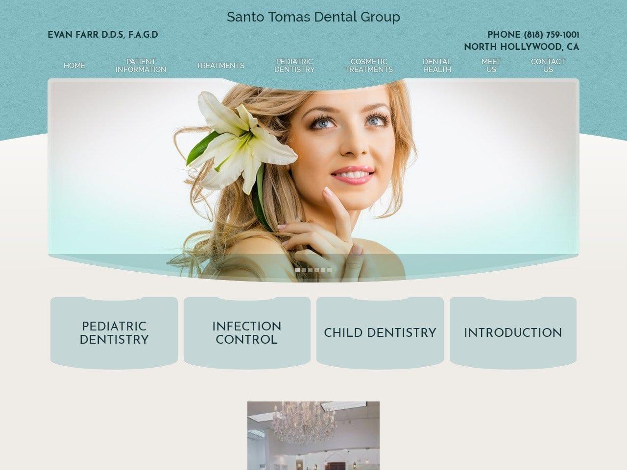 Evan Farr Inc Farr Evan DDS screenshot