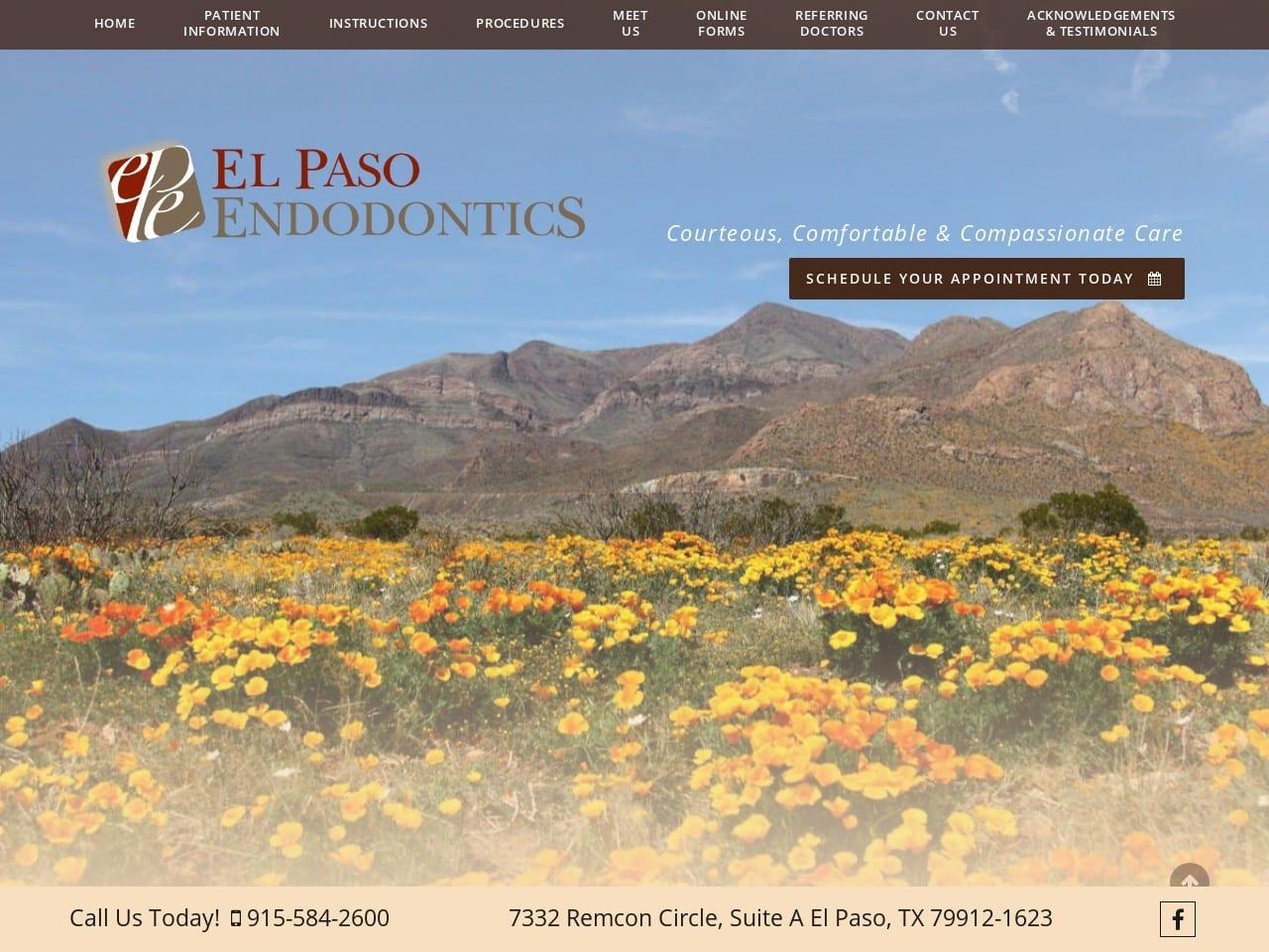 El Paso Endodontics screenshot