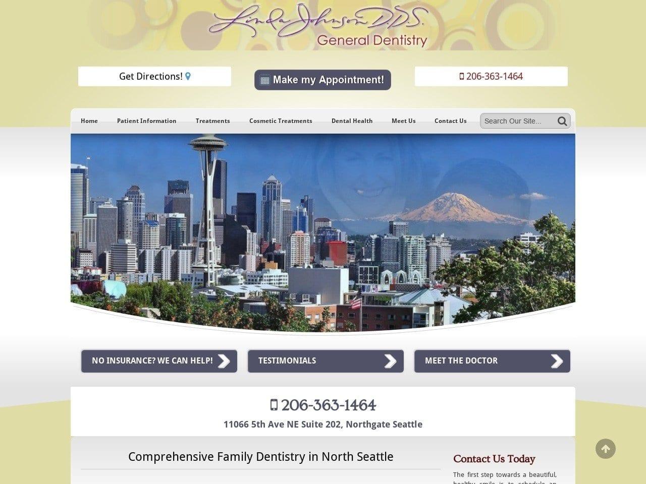 Linda Johnson Dds General Dentist screenshot