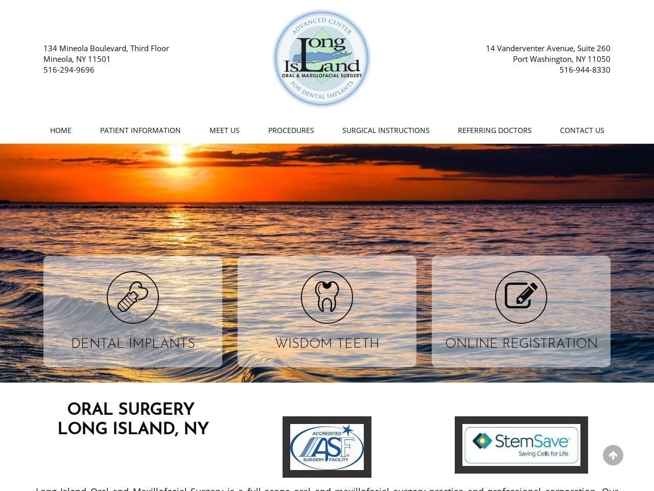 Long Island Oral Surgery PC screenshot