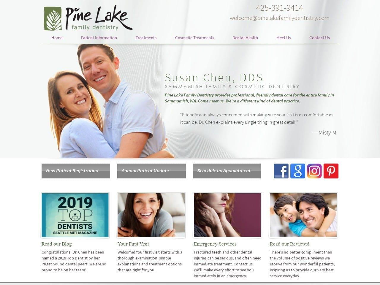 Pine Lake Family Dentist screenshot