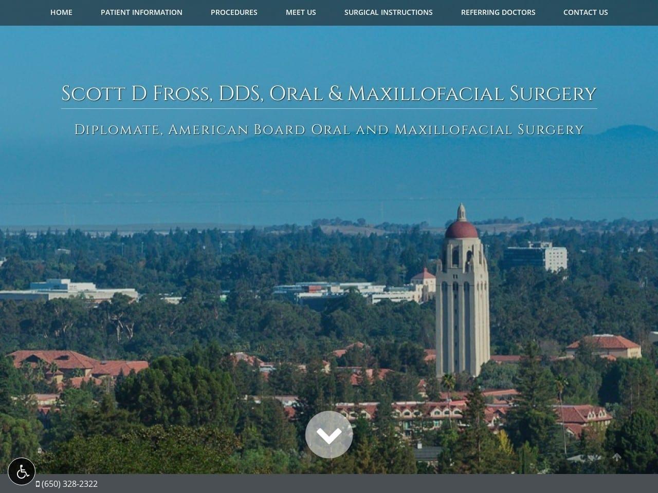 Dr. Scott D. Fross DDS screenshot