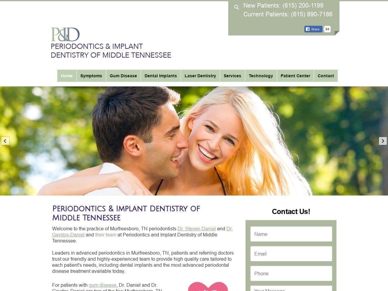 Periodontics & Implant Dentistry Of Middle Tenness screenshot