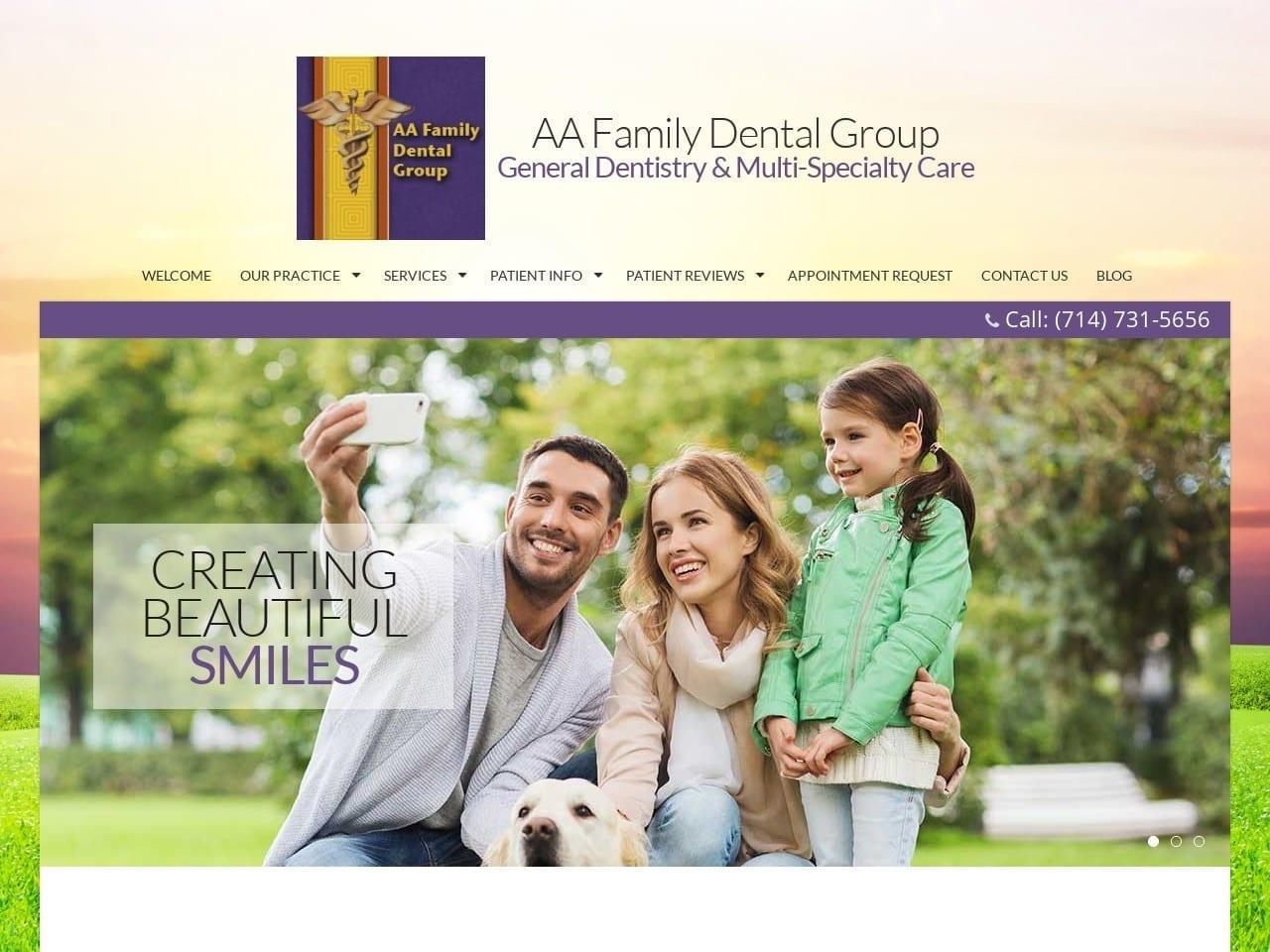 A A Family Dentist screenshot