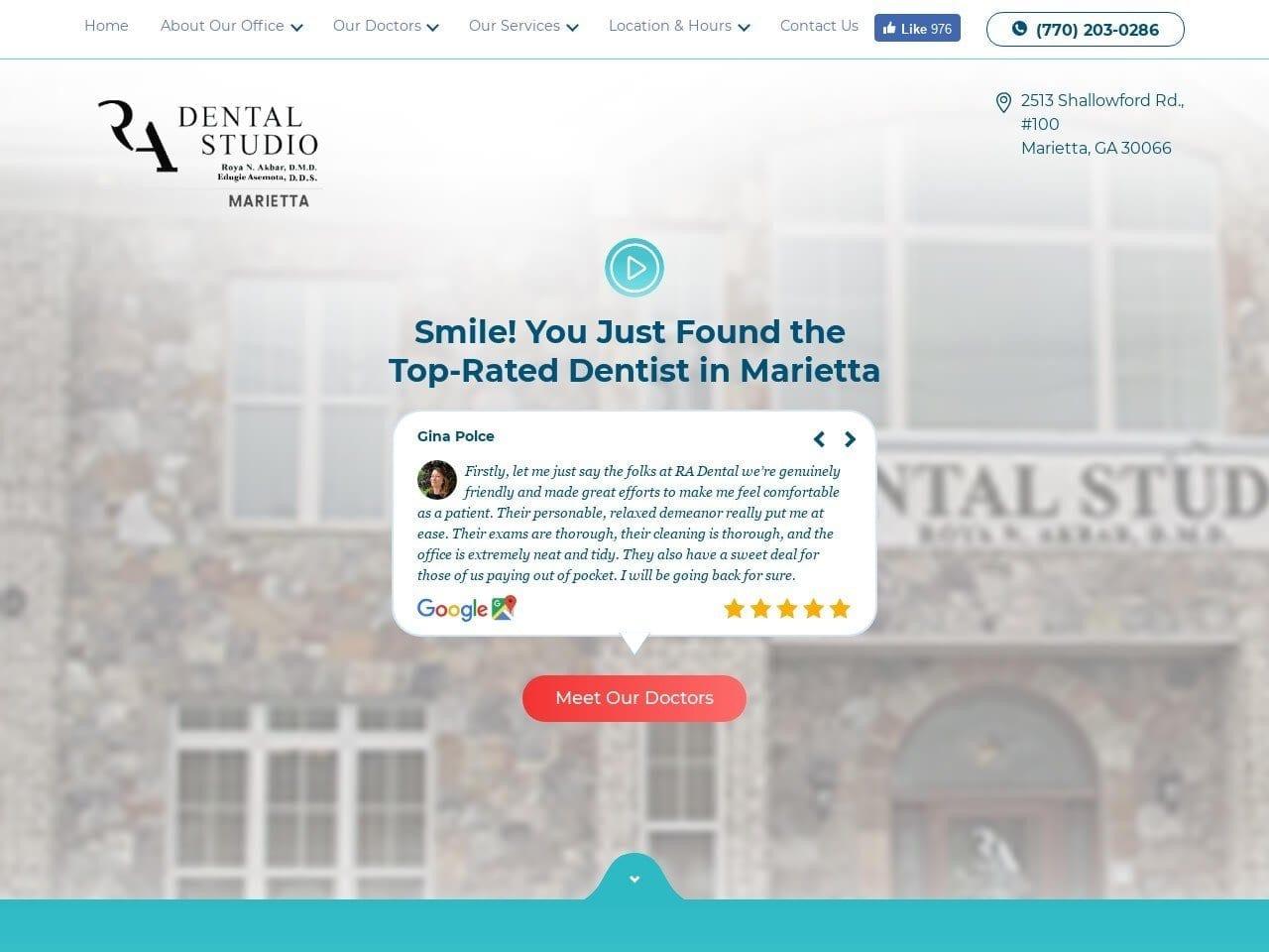 RA Dental Studio screenshot