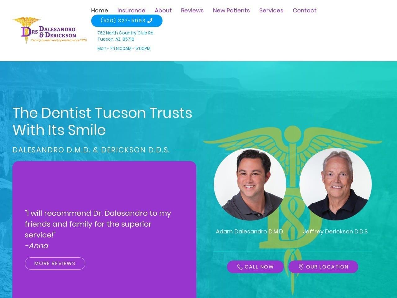 Tucson Family Dentistry screenshot