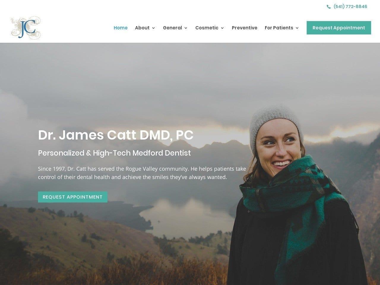 Dr. James Catt DMD PC screenshot