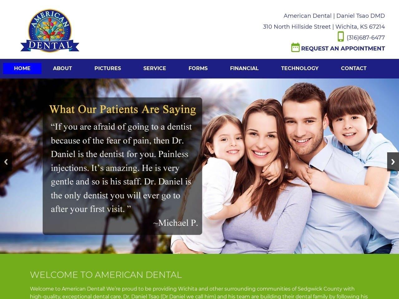 American Dental screenshot