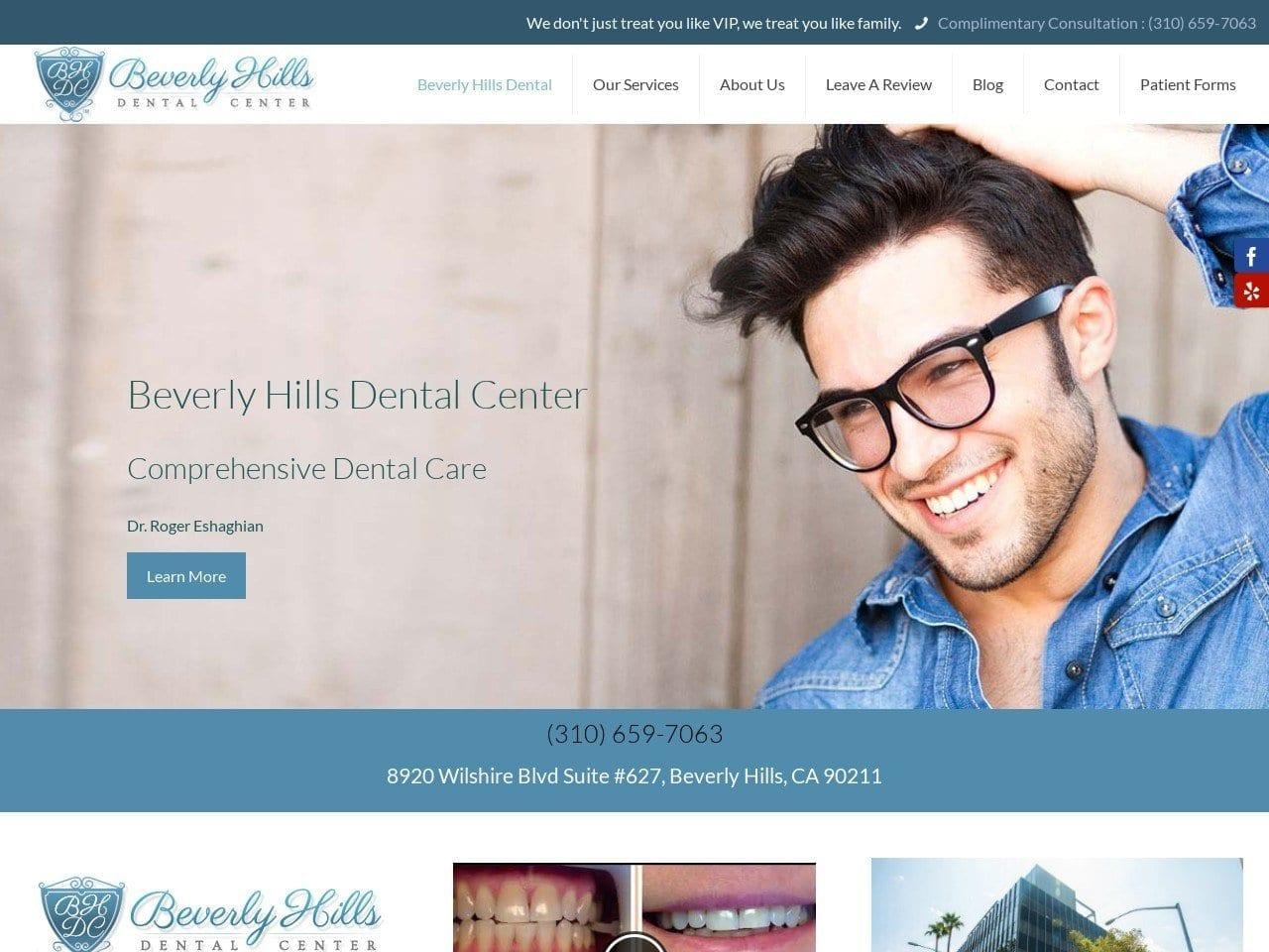 Beverly Hills Dental Center screenshot