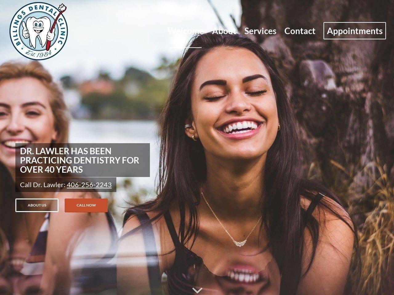 Billings Dental Clinic screenshot