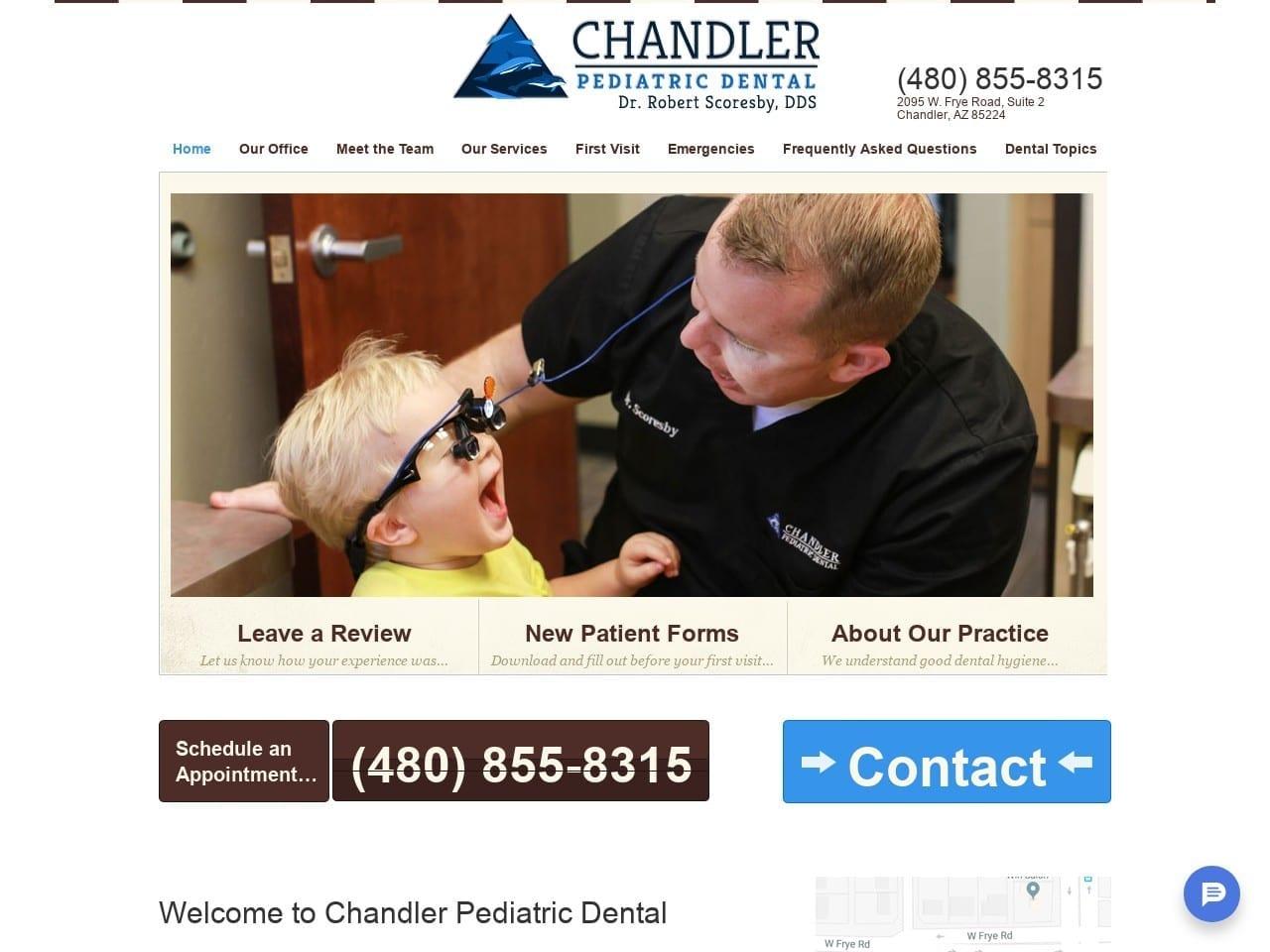 Chandler Pediatric Dental screenshot