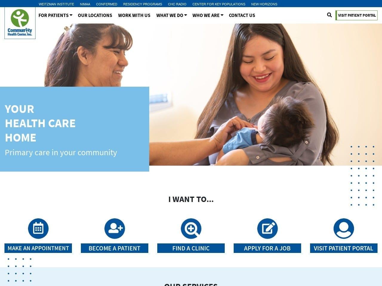 Community Health Center Saxena Rishi DDS screenshot