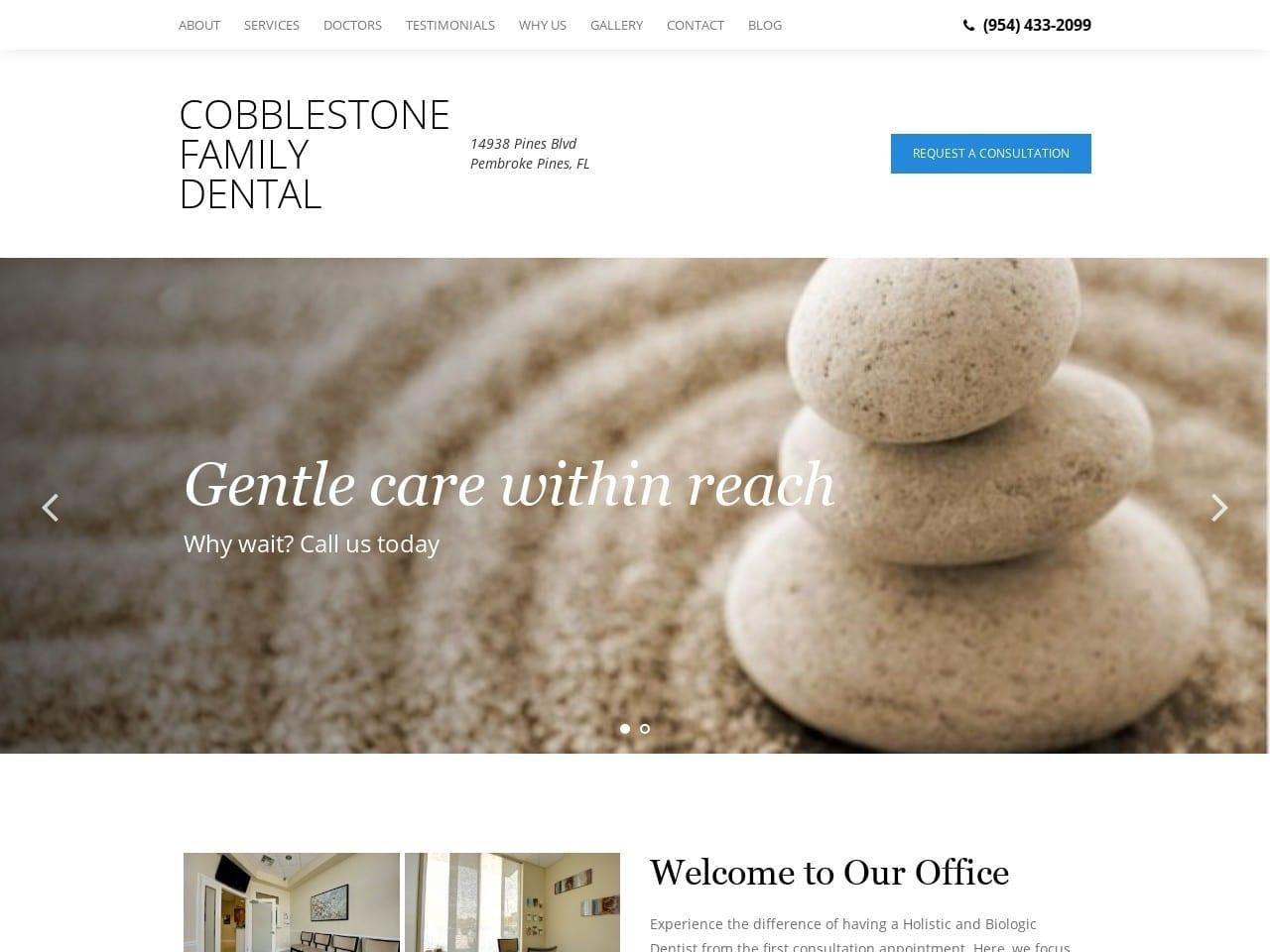 Cobblestone Family Dental Jimena Fernandez DMD screenshot