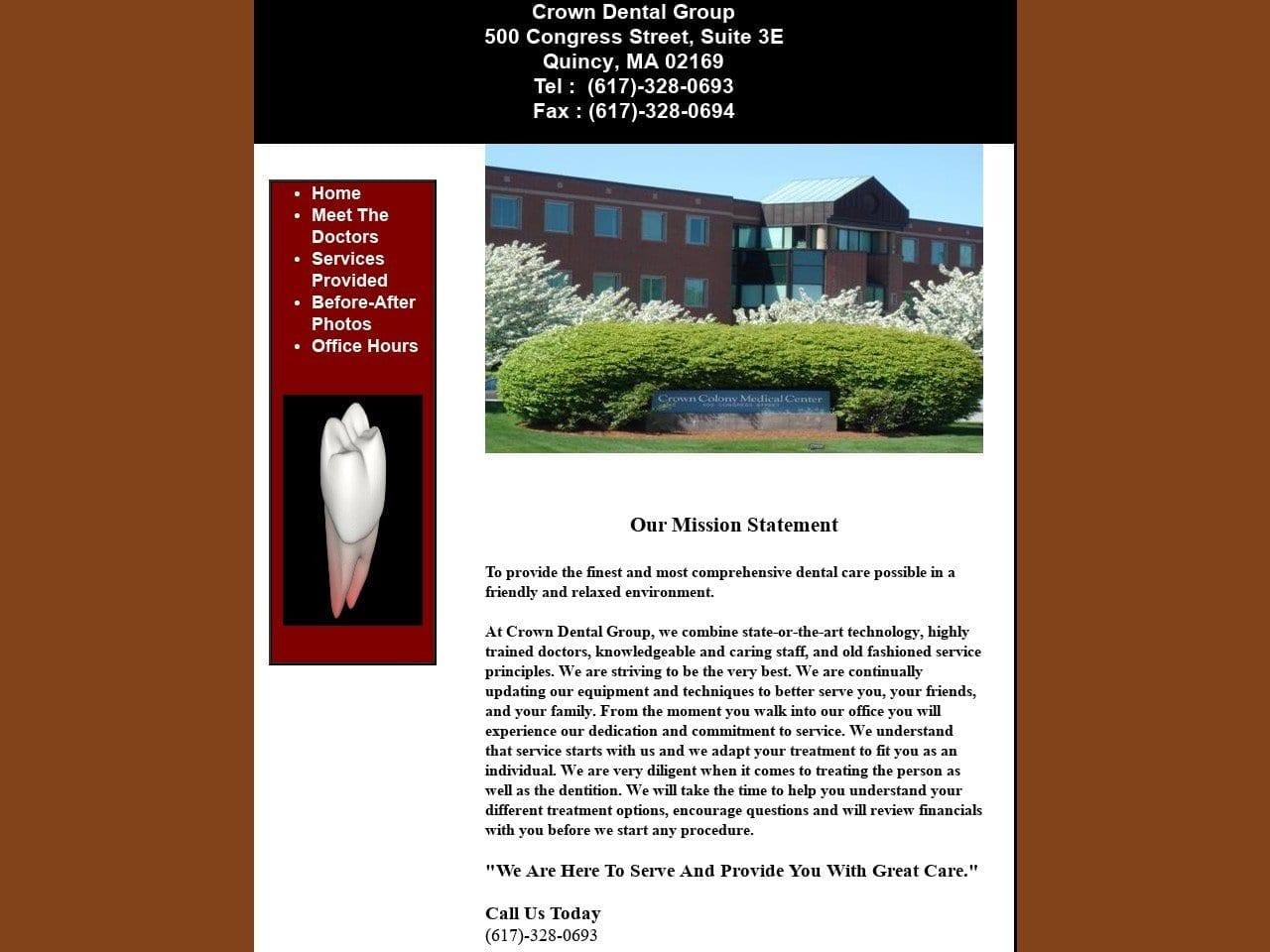 Crown Dental Group screenshot