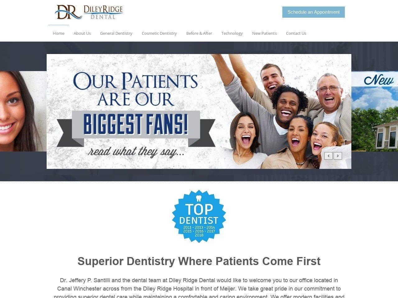 Diley Ridge Dental screenshot