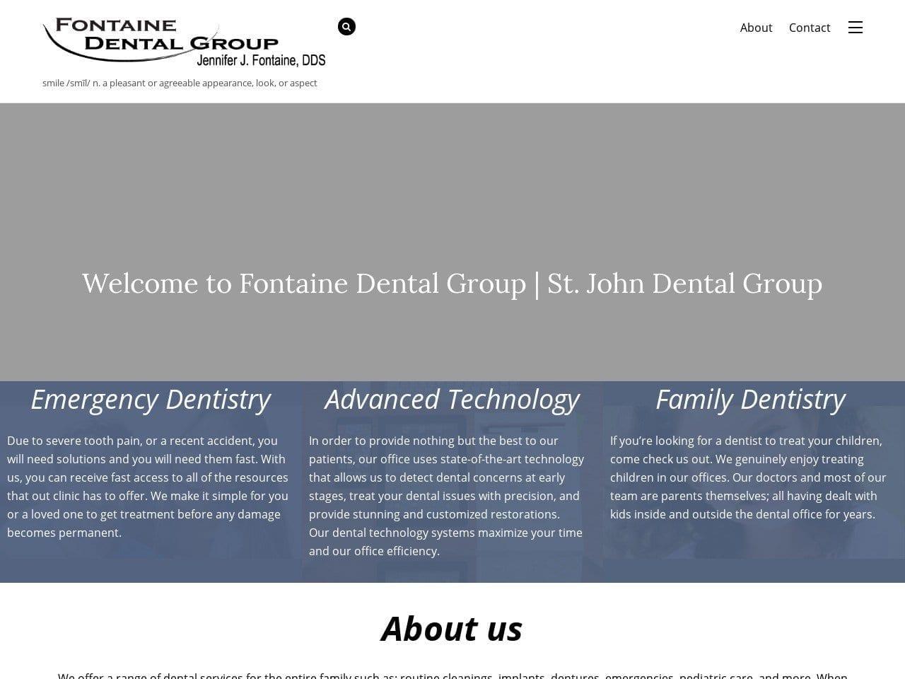 St. John Dental Group screenshot
