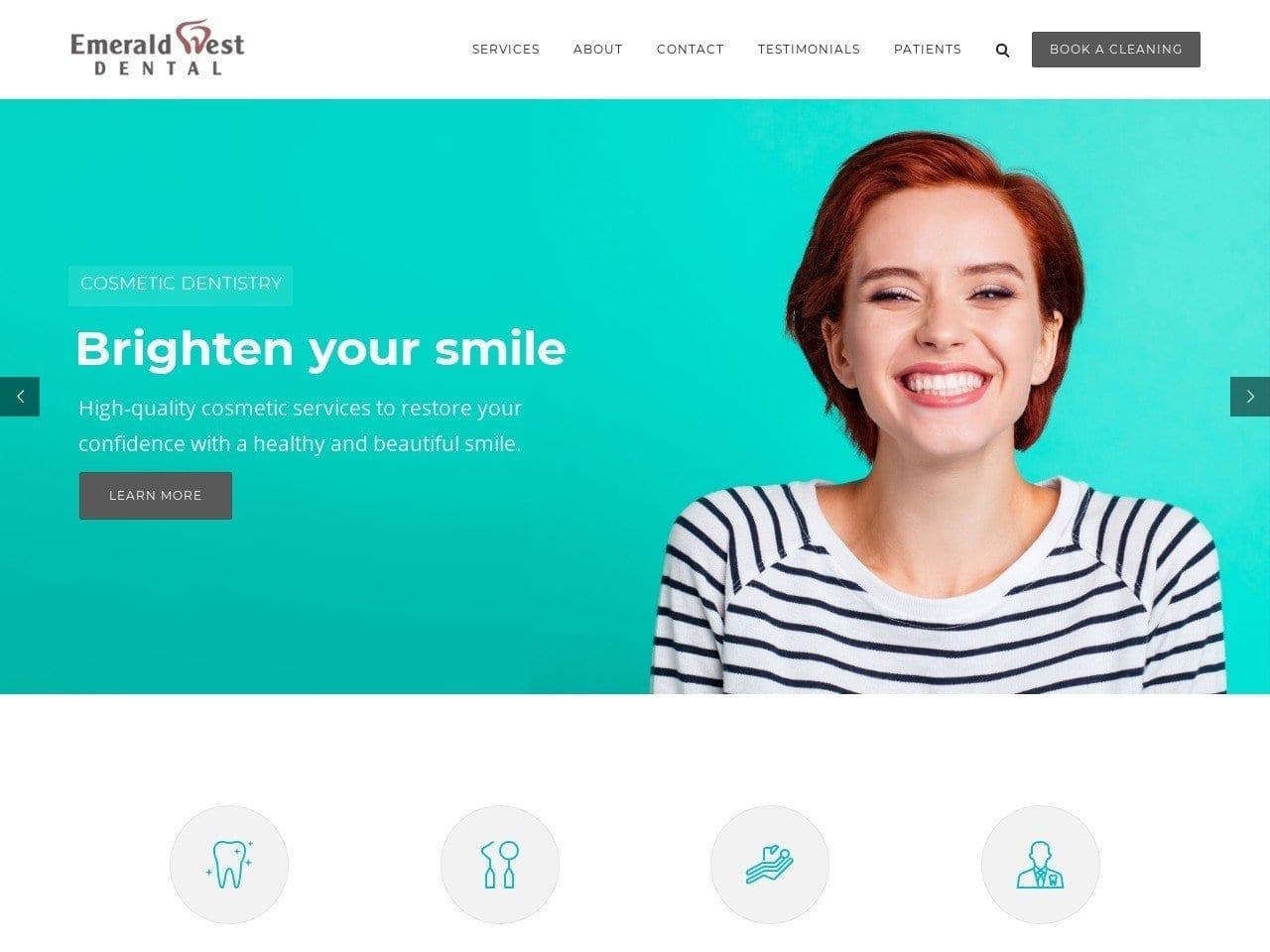 Emerald West Family Dentistry screenshot