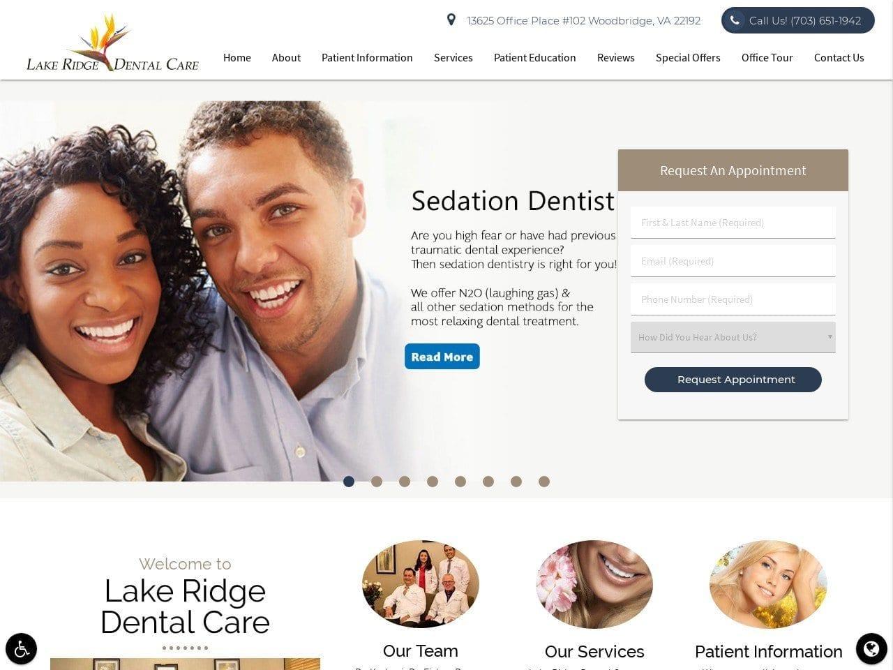 Lake Ridge Dental Care screenshot