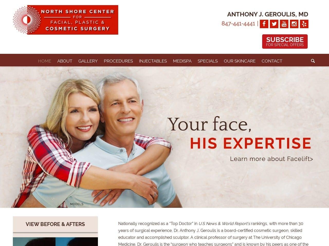 North Shore Center For Facial Plastic & Cosmetic screenshot