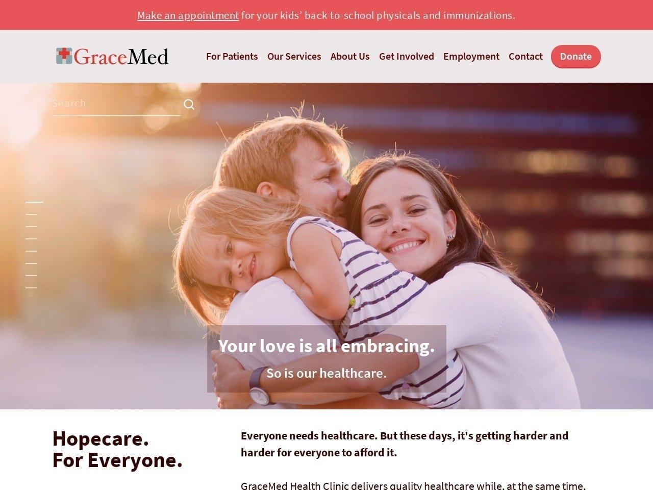 Grace Med Health Clinic Young Jeanette M DDS screenshot