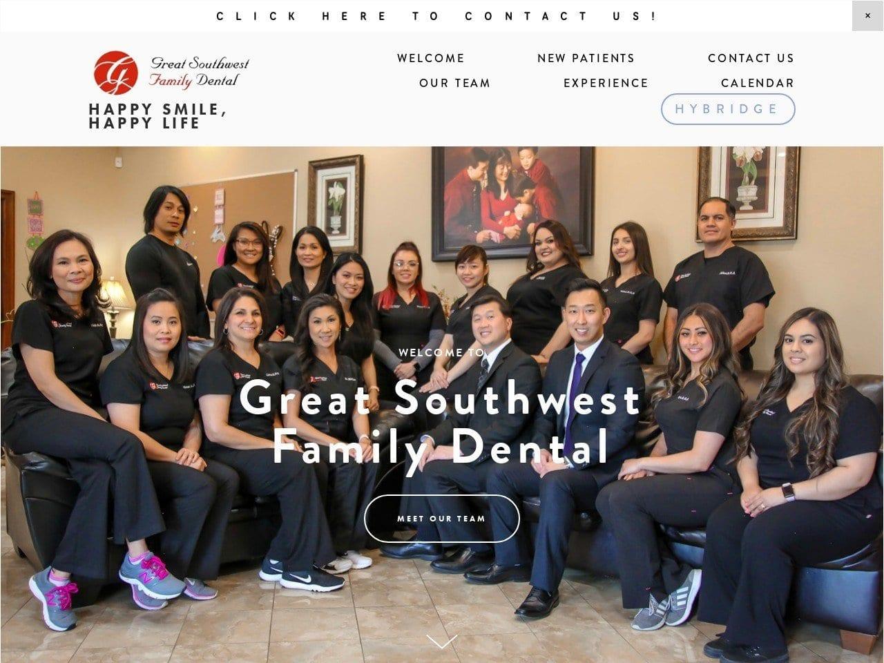 Great Southwest Family Dental screenshot