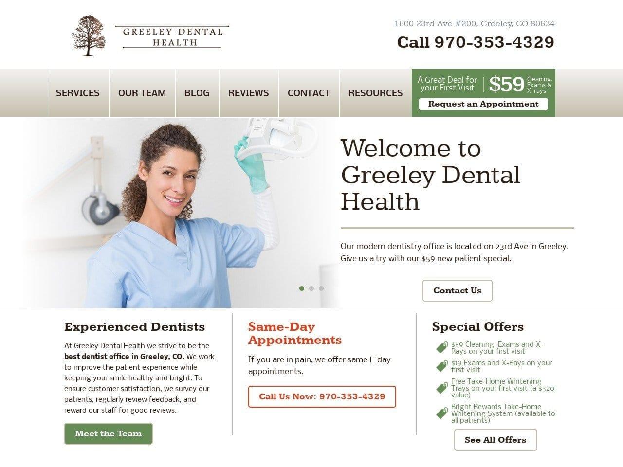 Greeley Dental Health screenshot