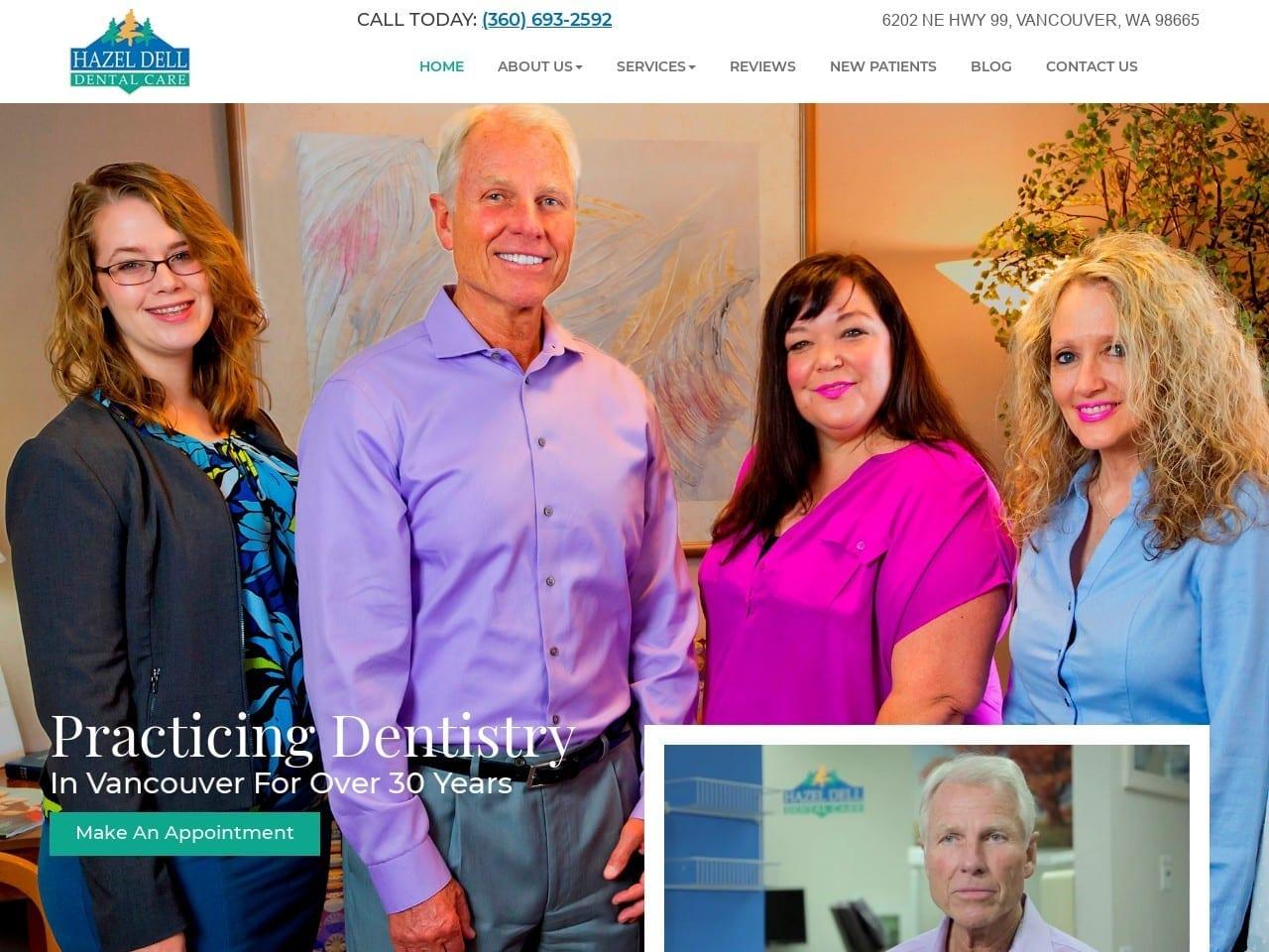 Hazel Dell Dental Care screenshot