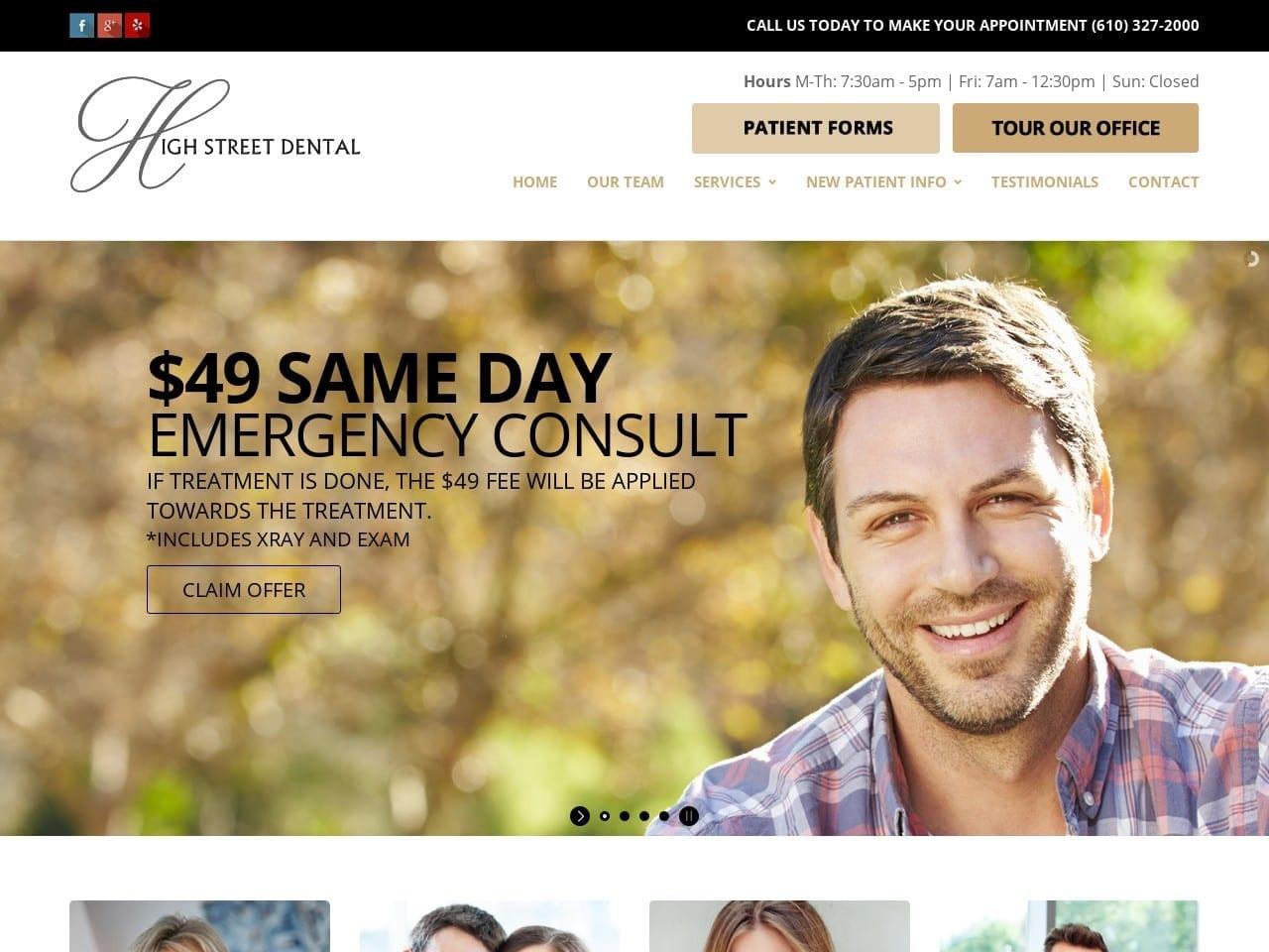Patrick Petrillo DDS screenshot
