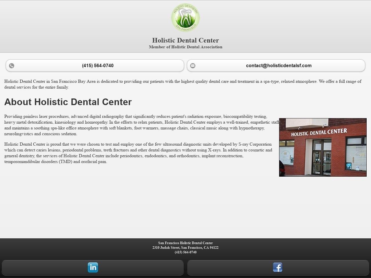 Holistic Dental Center screenshot