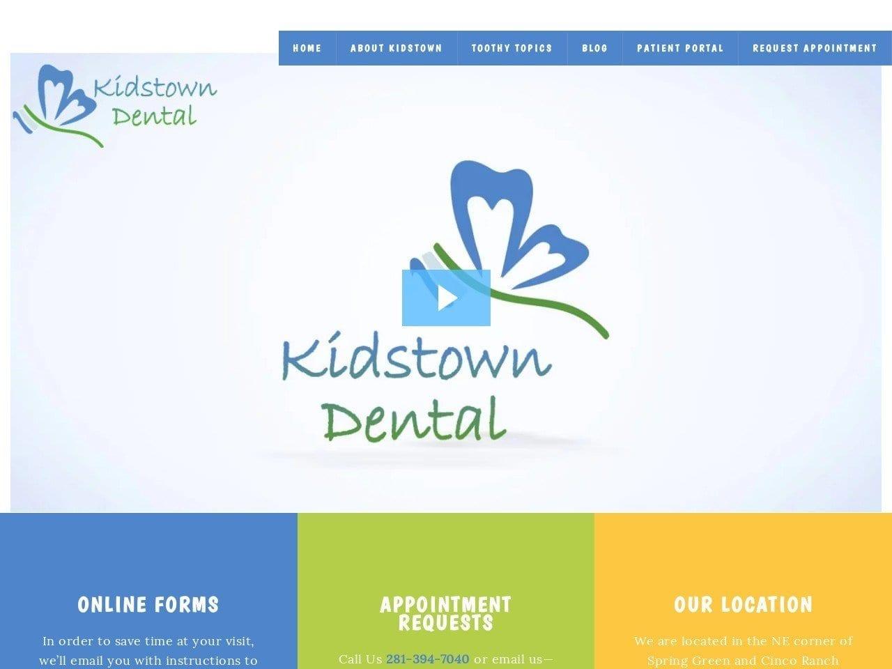 Kidstown Dental screenshot