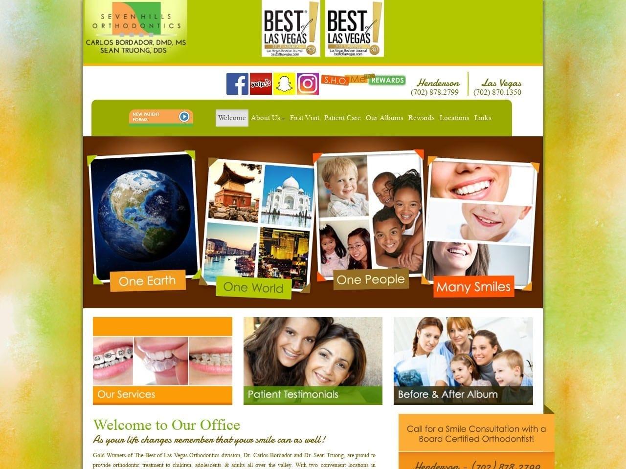 Seven Hills Orthodontics screenshot