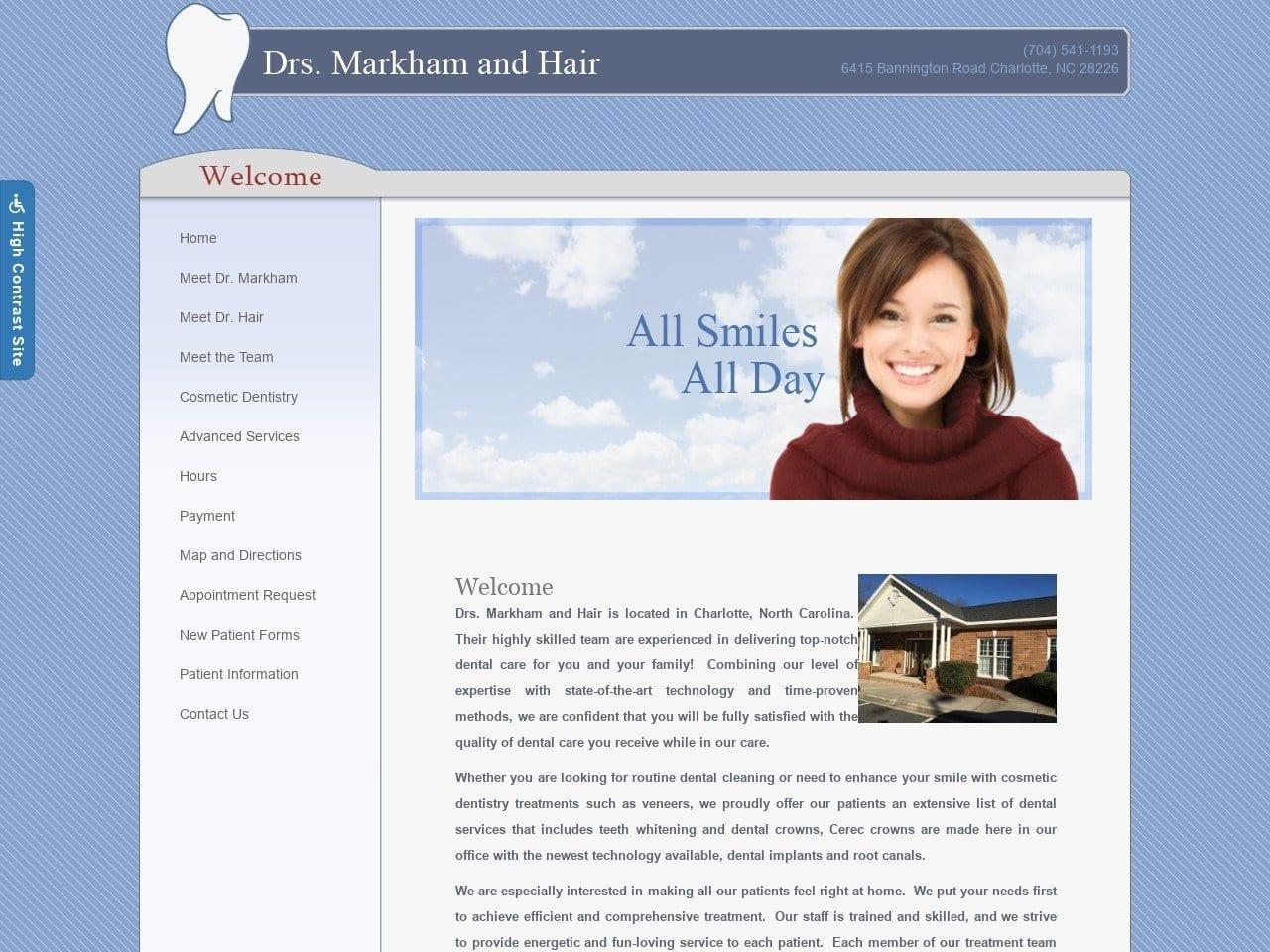 Markham Dentist screenshot