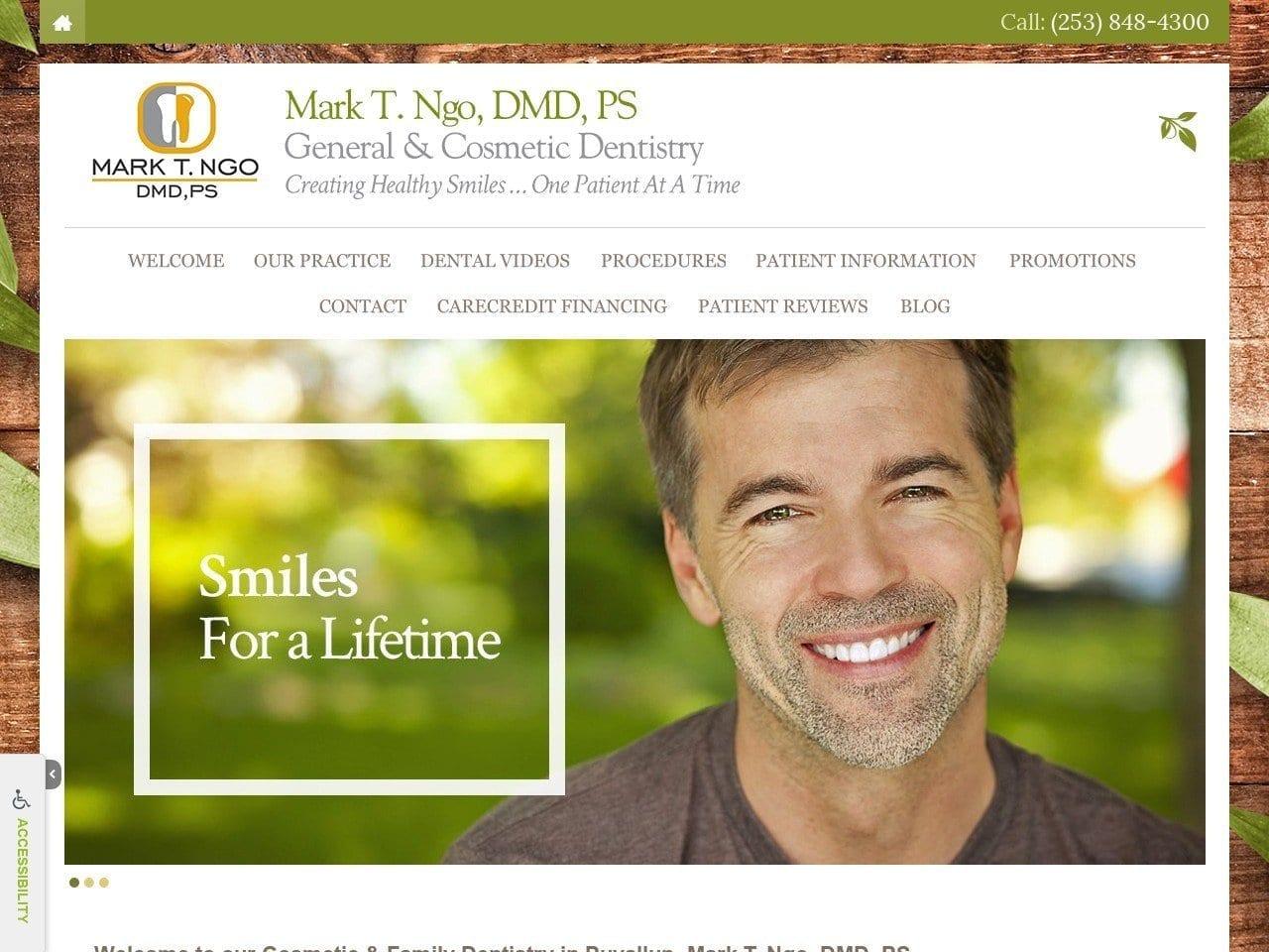 Family Dental Center Mark T. Ngo DMD PS screenshot