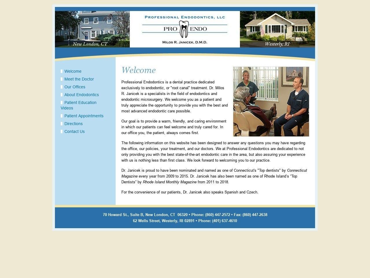 Professional Endodontics LLC screenshot