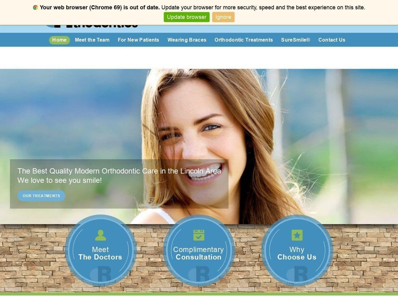 Rallis Orthodontics screenshot