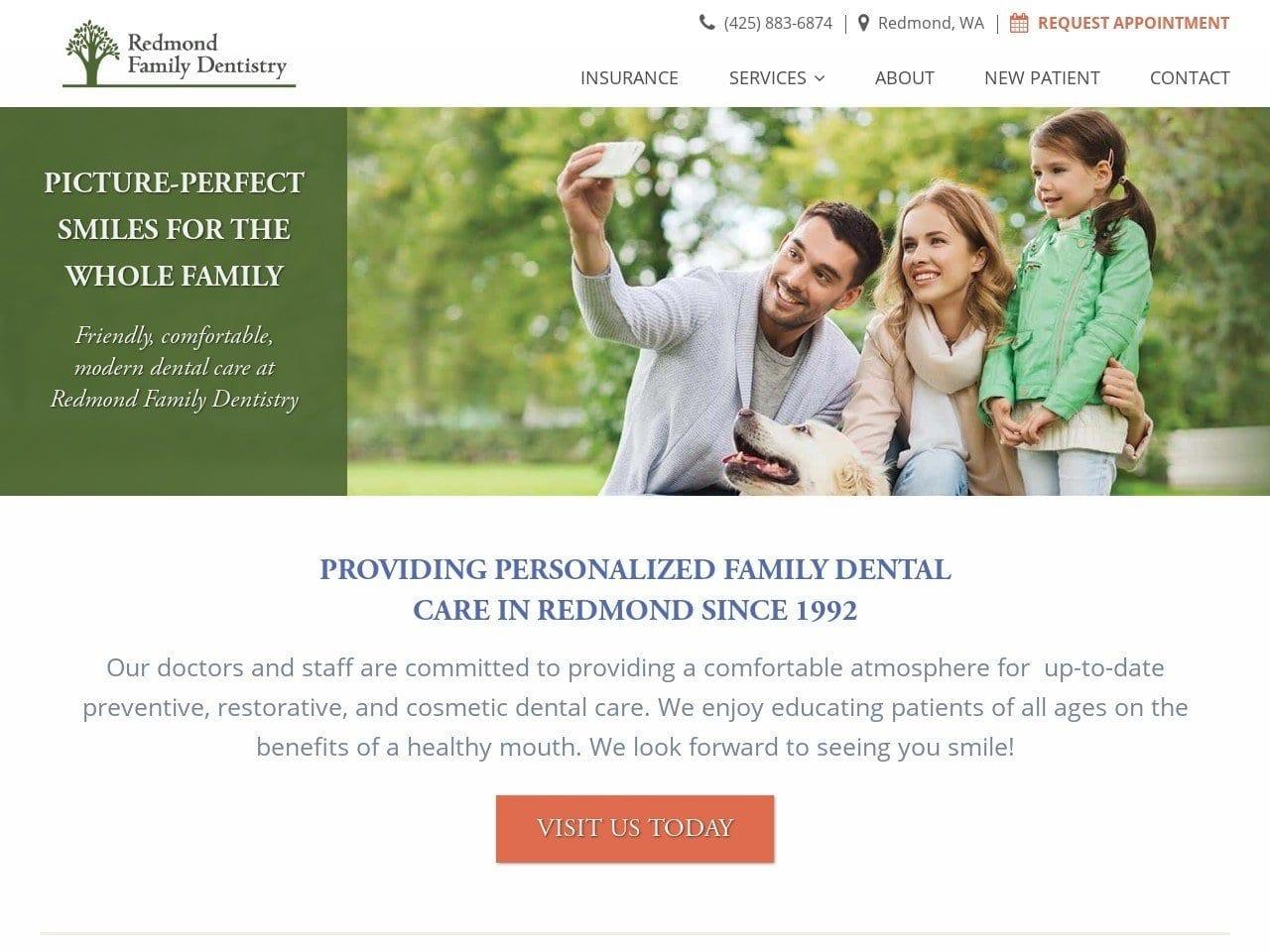 Redmond Family Dentist screenshot