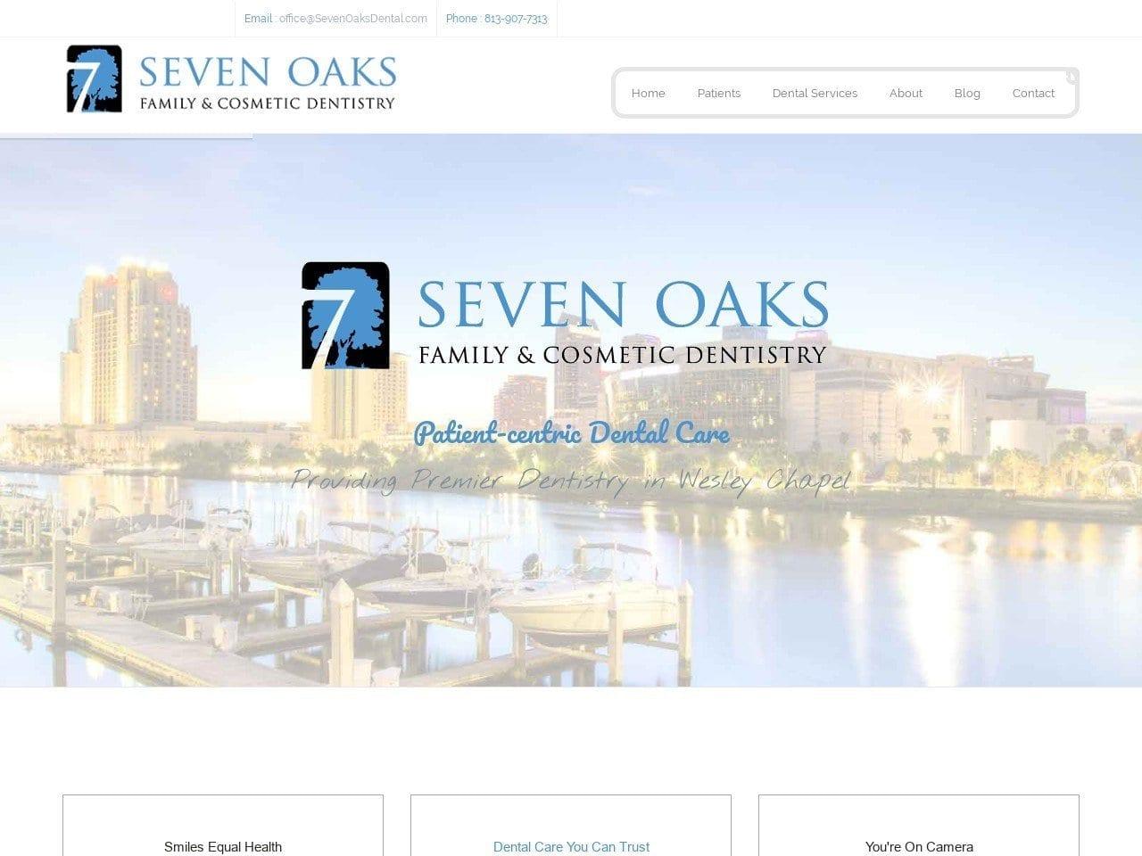 Seven Oaks Family & Cosmetic Dentist screenshot
