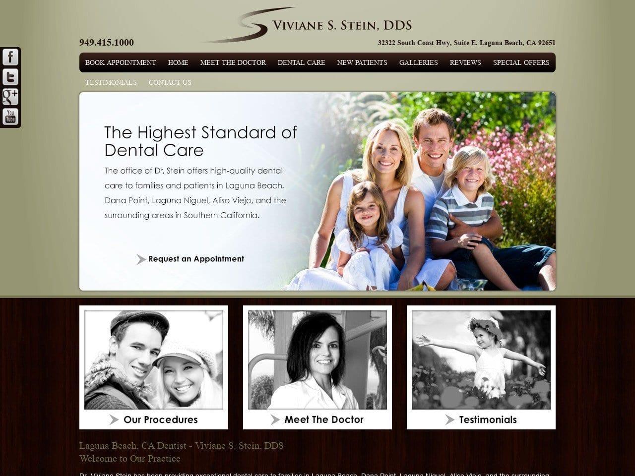 Viviane S. Stein DDS screenshot
