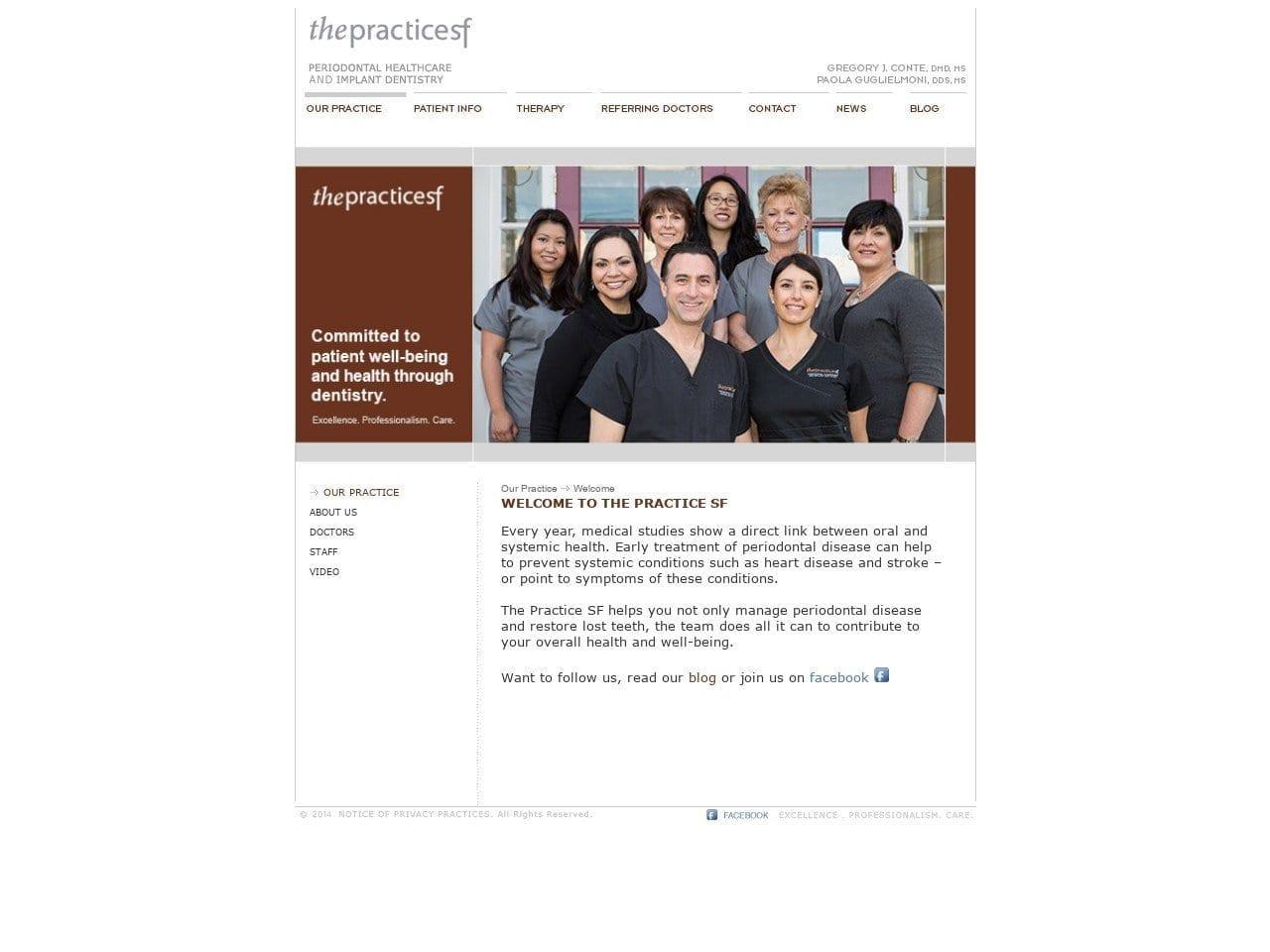 Guglielmoni Paola DDS screenshot