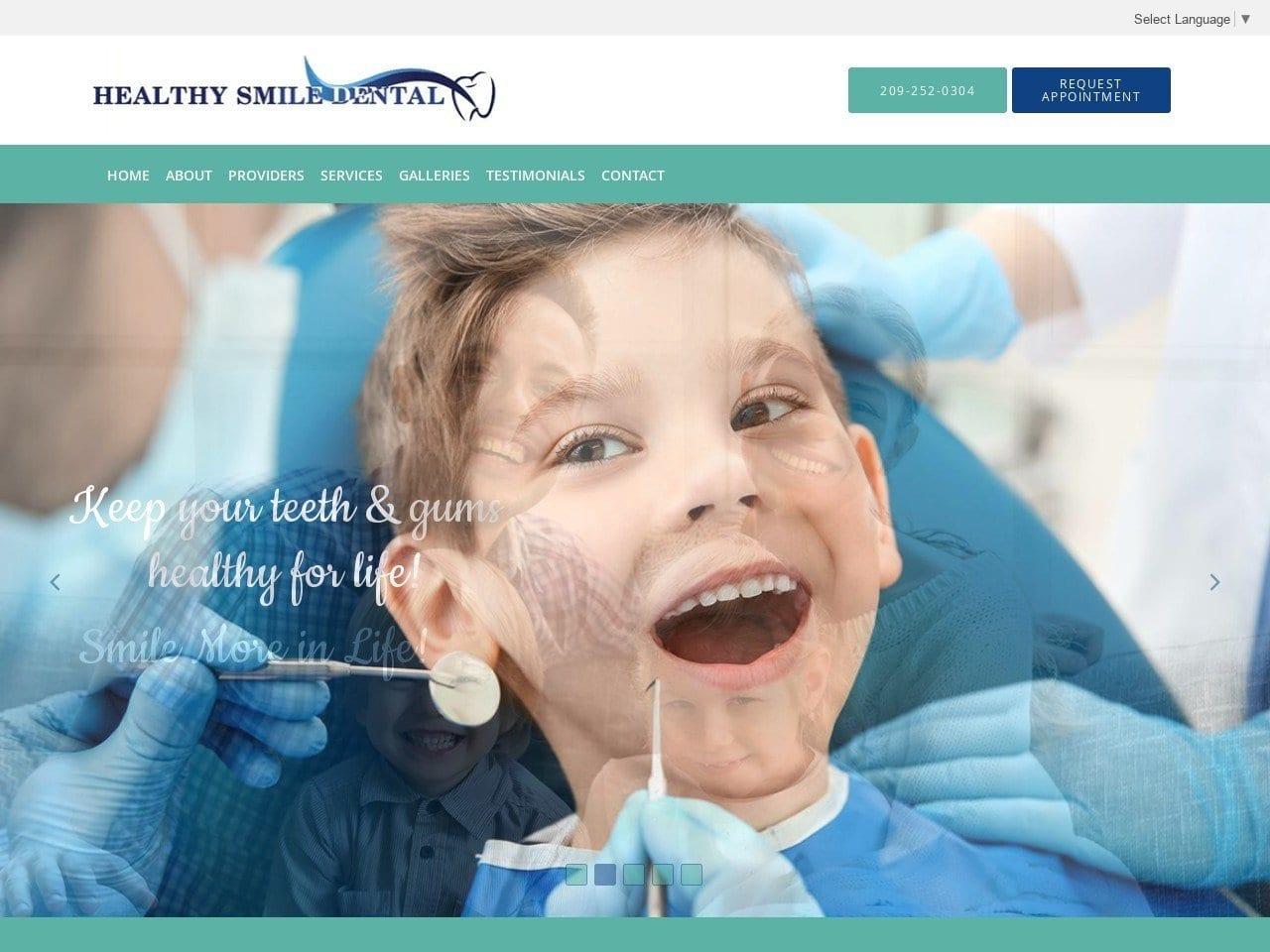 Healthy Smile Dental Care Ricky Brar Dds & Harpree screenshot
