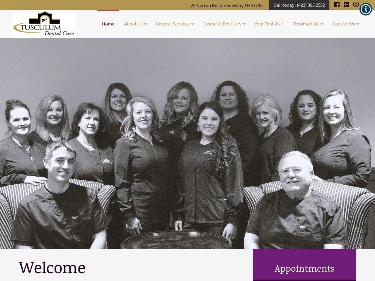 Tusculum Dental Care screenshot