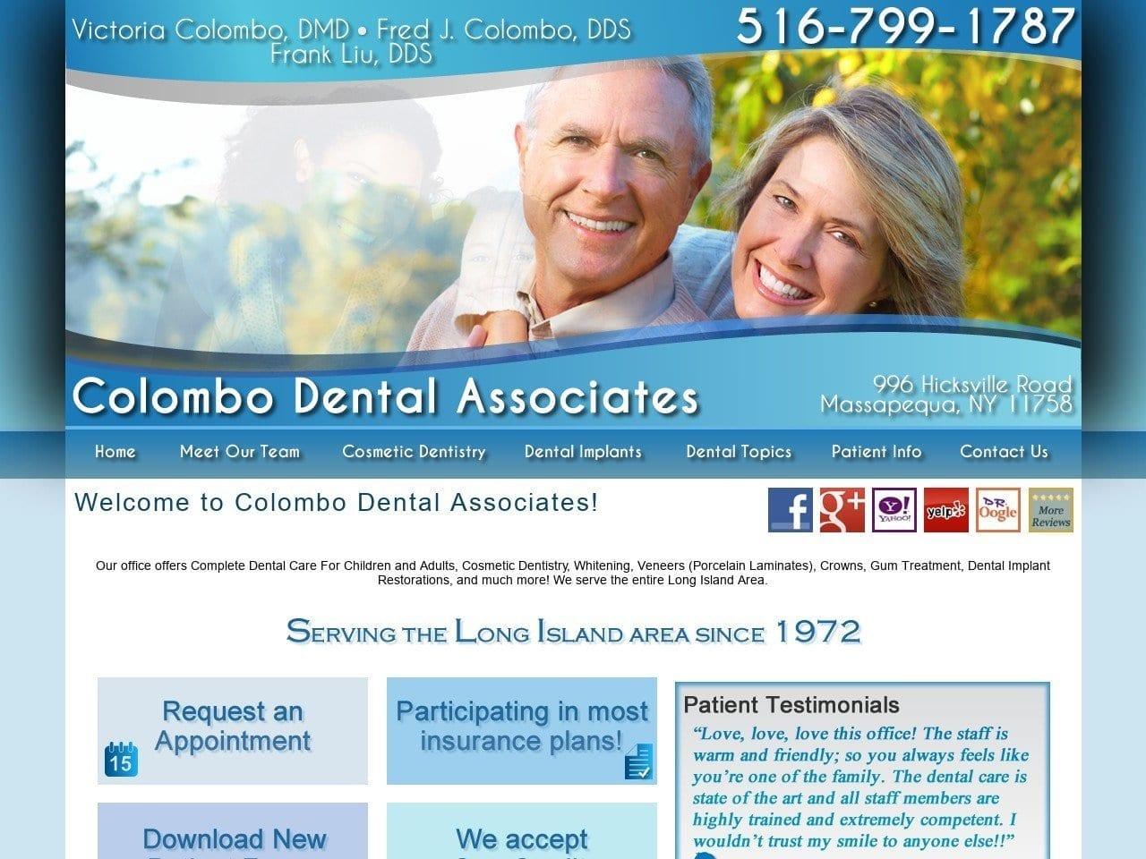 Colombo Dental Assoc screenshot