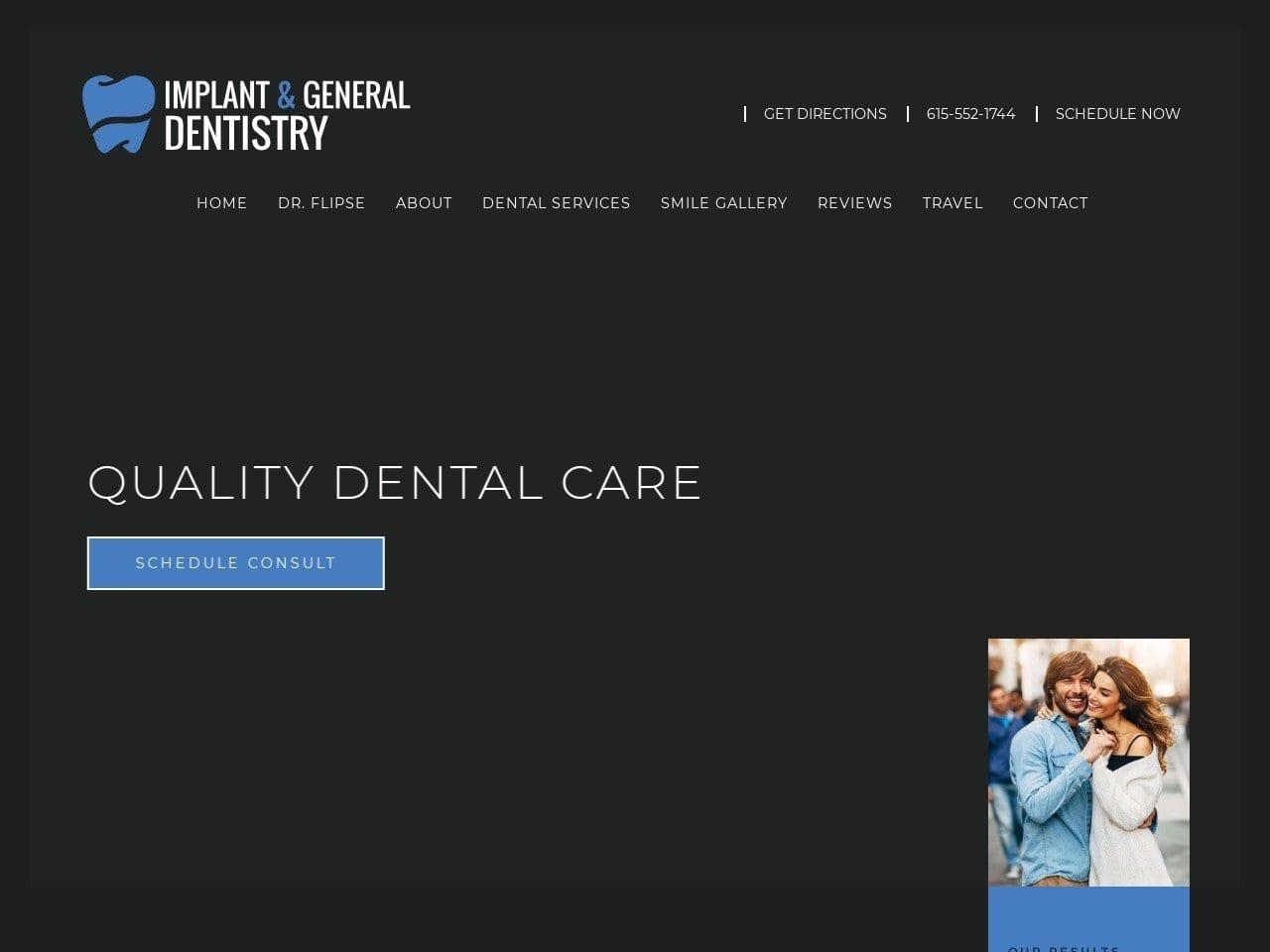 Implant & General Dentistry of Middle Tennessee screenshot