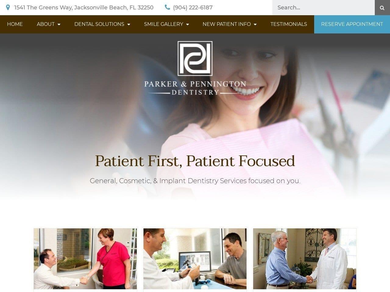 Parker & Pennington Dentistry screenshot