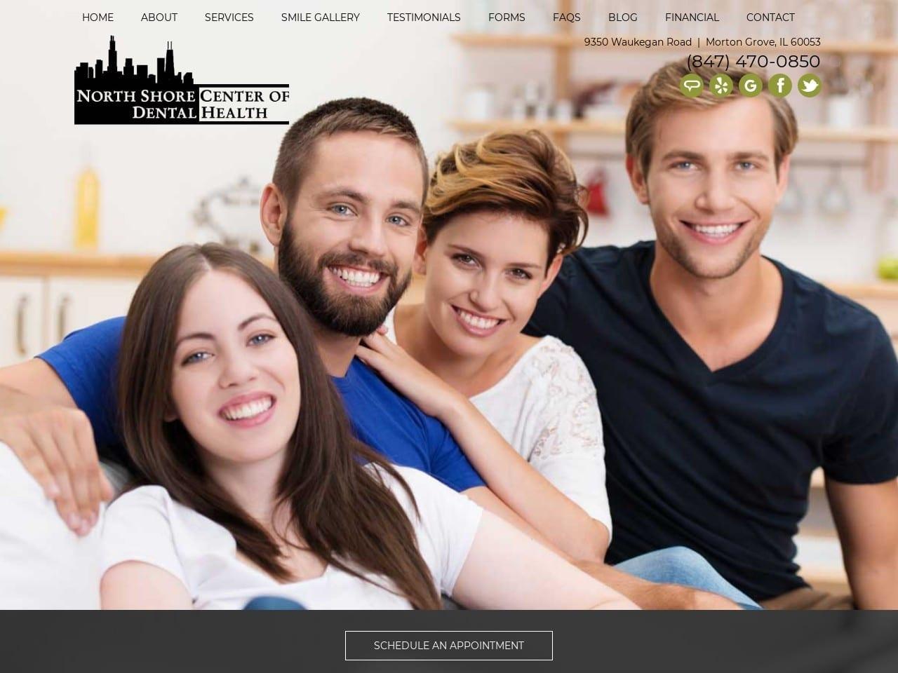 North Shore Center Of Dental Health screenshot