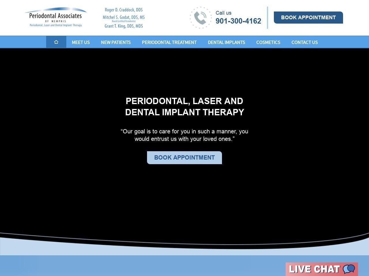 Periodontal Associates of Memphis screenshot