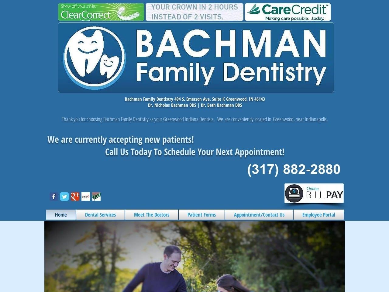 Bachman Family Dentistry screenshot