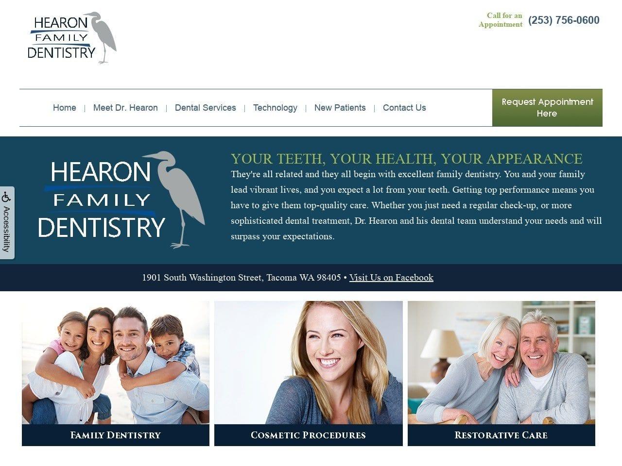 Hearon Family Dentistry screenshot
