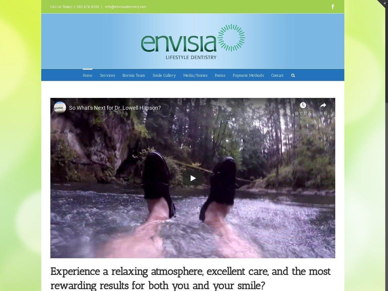 Envisia Lifestyle Dentistry screenshot