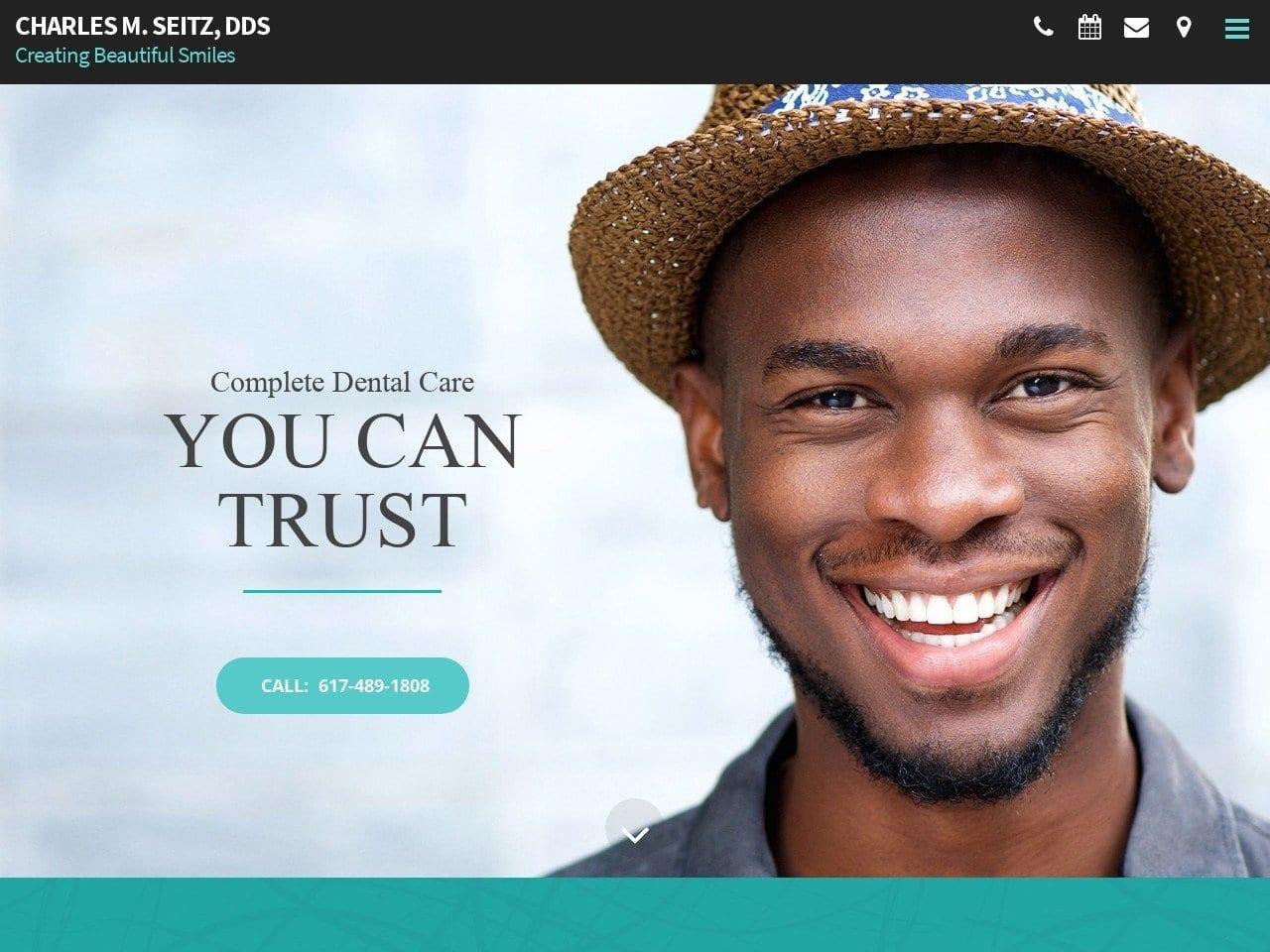 Charles M Seitz DDS PC screenshot